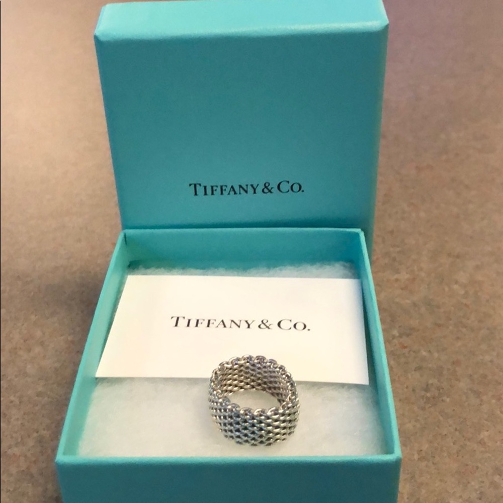 Tiffany mesh ring
